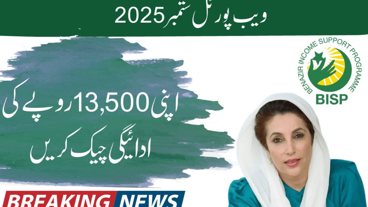 8171 Web Portal September 2025 – Check Rs. 13,500 BISP Payment Online