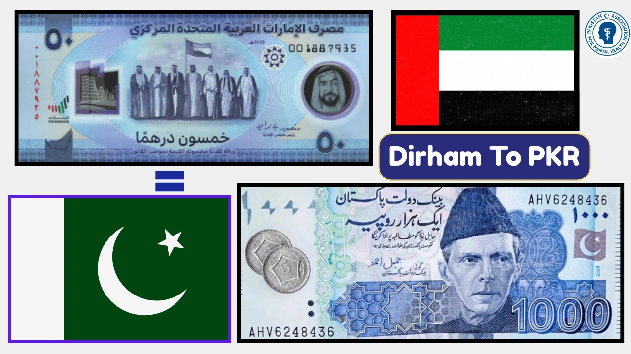 UAE Dirham to Pakistani Rupee Rate Today